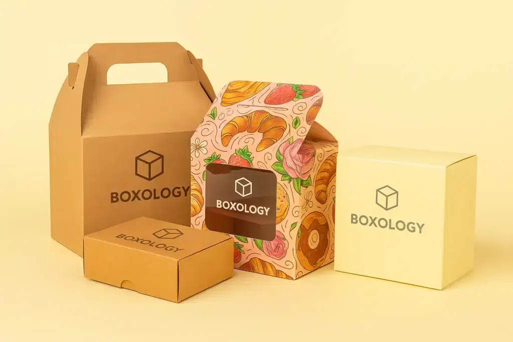 3 Backery Boxes