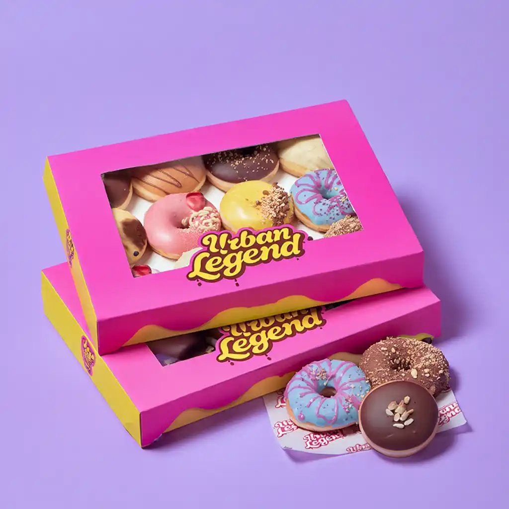 printed donut boxes