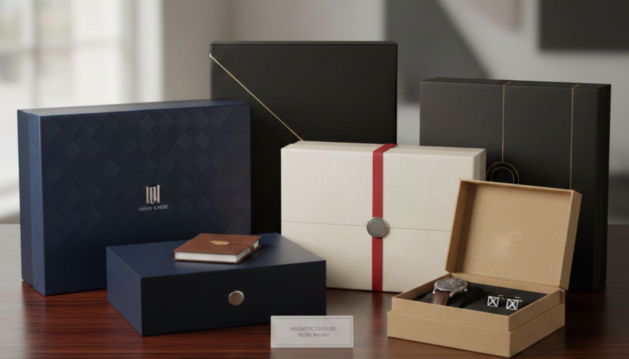 Magnetic Closure Rigid Boxes