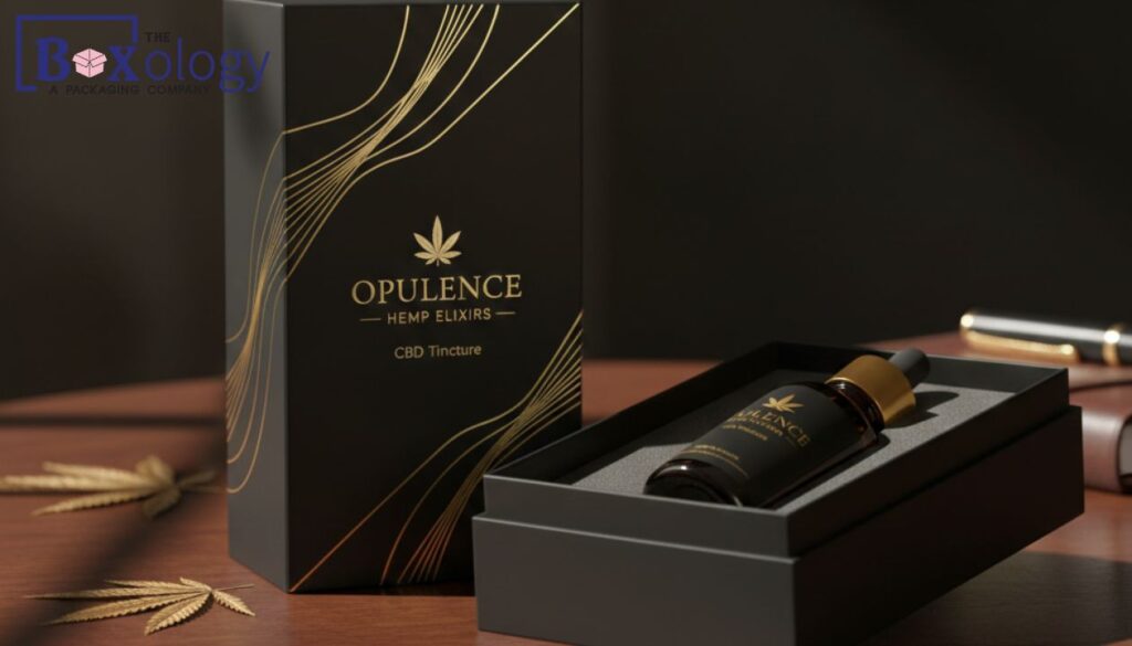 CBD tincture packaging