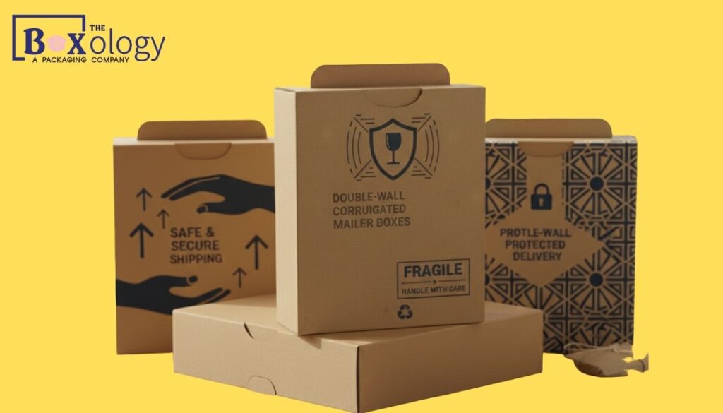 4 3 - Mailer Boxes Packaging Solution Double-Wall Corrugated Mailer Boxes
