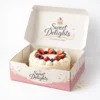 Custom large cake boxes for tall and tiered cakes