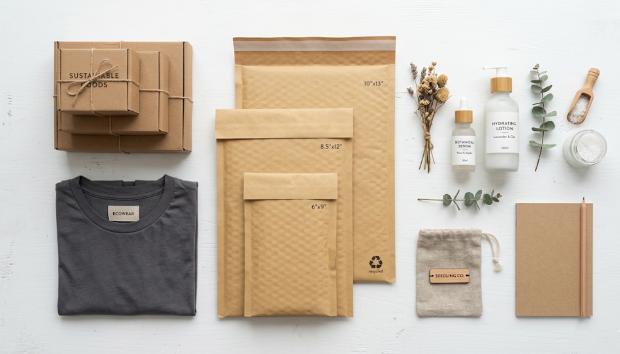 kraft mailers boxes
