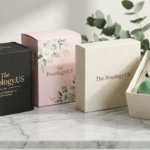 Custom printed bath bomb boxes by The Boxology