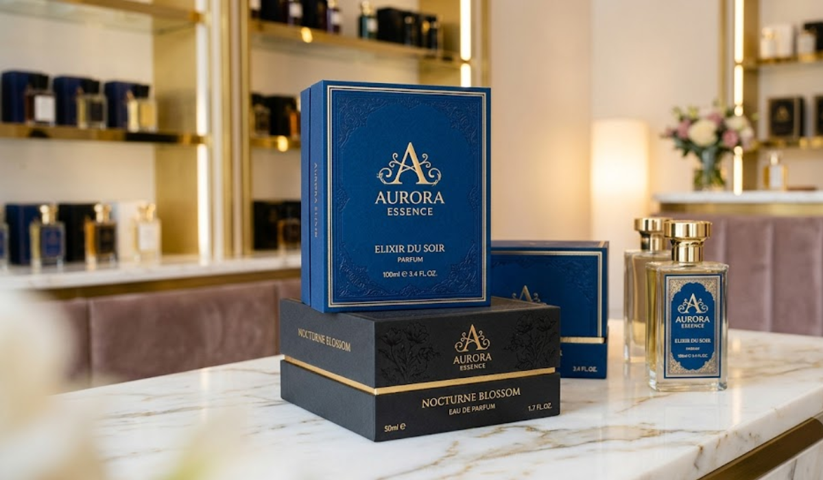 Luxury perfume packaging boxes for premium fragrance brands