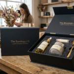 Premium custom rigid product boxes designed for luxury e-commerce brand packaging.
