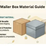 Corrugated, kraft, and cardboard mailer box materials comparison