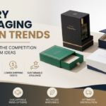 Luxury packaging design trends featuring premium rigid boxes with modern finishes
