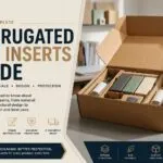Corrugated box inserts designed to protect products during shipping