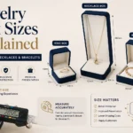 Jewelry box sizes for rings necklaces and bracelets with packaging dimensions