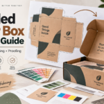 Mailer box artwork guidelines for dieline and printing preparation