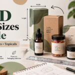 CBD box sizes guide for oils, gummies and topical packaging